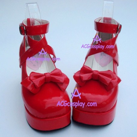 Lolita shoes princess shoes style 9812 red