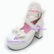 Lolita shoes princess shoes style 9812E white