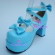 Lolita shoes princess shoes style 9821 blue