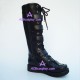 Punk Lolita boots general boots style  9708A black