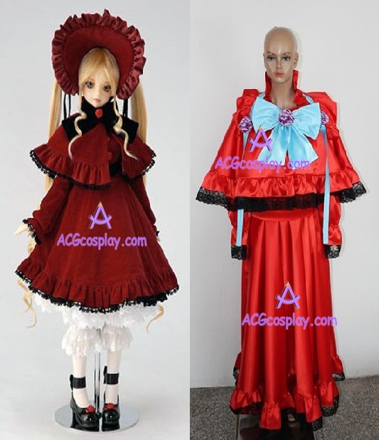 「Rozen Maiden」15th Anniversary deals Shinku Cosplay Costume