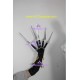 D.Gray-man Allen Walker Crown Clown claw,gloves cosplay props