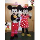 Mickey mouse AND Minnie mouse cartoon Mascot costume