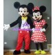 Mickey mouse AND Minnie mouse cartoon Mascot costume