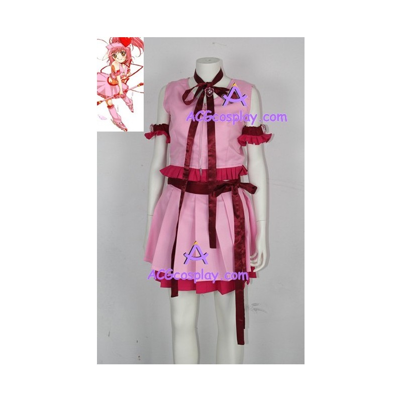 Shugo Chara! Amu Hinamori Amulet Heart cosplay costume