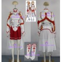 Sword Art Online Asuna Yuuki Cosplay Costume high quality