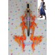 Final Fantasy XIII Noel Kreiss Two Blades Red Flames Sword Cosplay Prop PVC made ACGcosplay