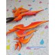 Final Fantasy XIII Noel Kreiss Two Blades Red Flames Sword Cosplay Prop PVC made ACGcosplay